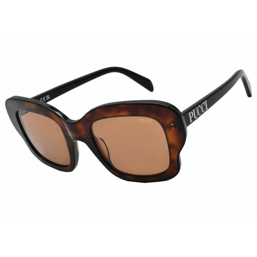 Солнцезащитные очки Emilio Pucci EP 220, коричневый солнцезащитные очки emilio pucci ep 190 черный