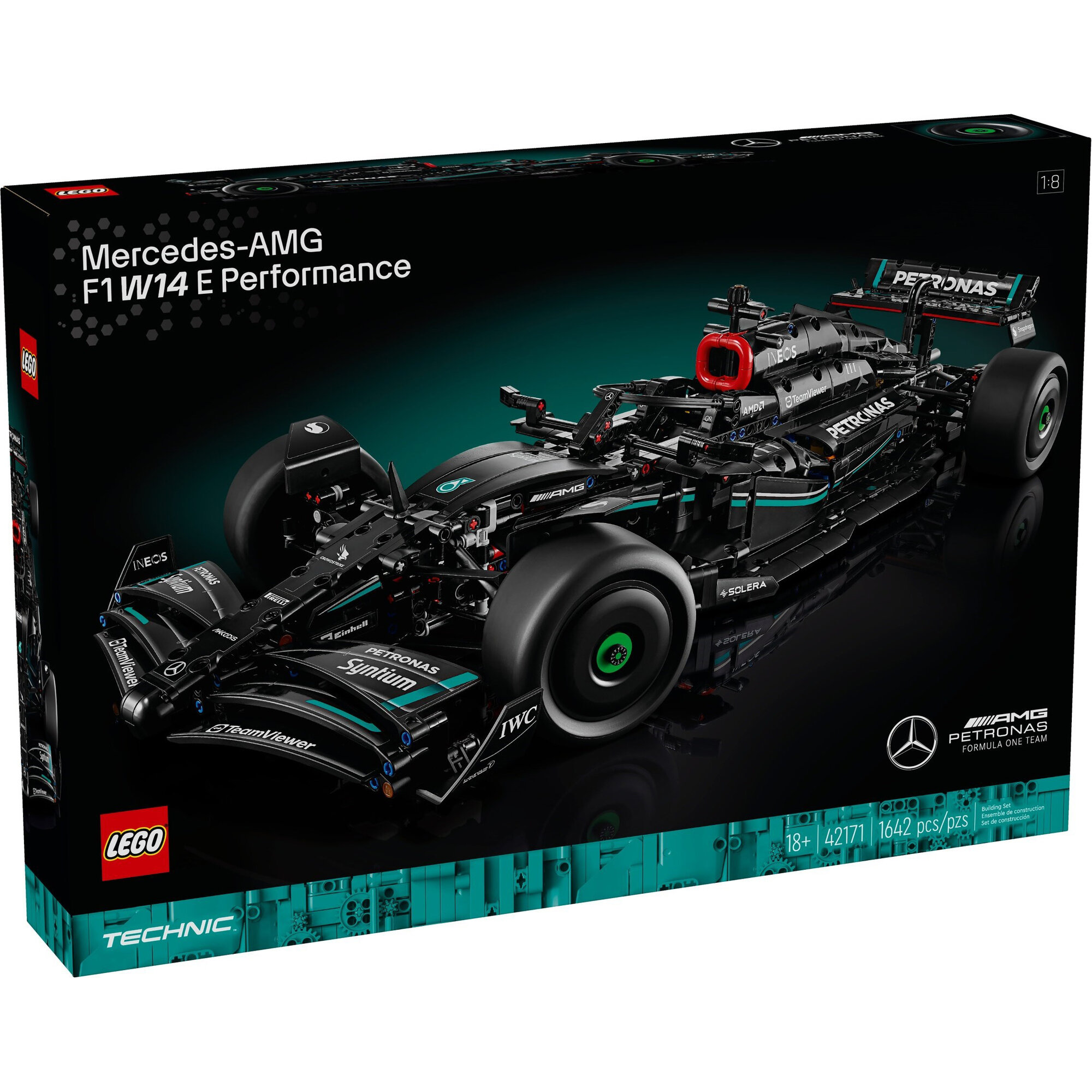 Конструктор LEGO Technic 42171 Конструктор Гоночная машина Mercedes-AMG F1 W14 E Performance