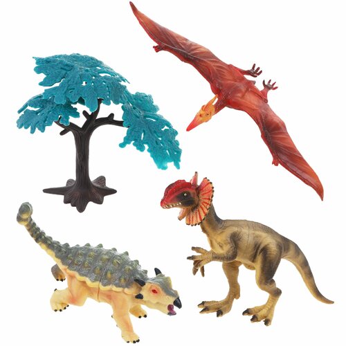 Фигурки Динозавры, 4 предмета
