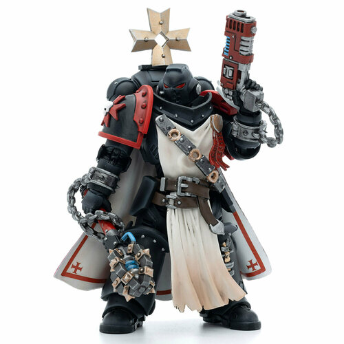 Фигурка Warhammer 40 000: Black Templars Sword Brethren – Brother Dragen 1:18 (12,8 см) подвижная фигурка joytoy warhammer 40000 black templars sword brethren brother dragen