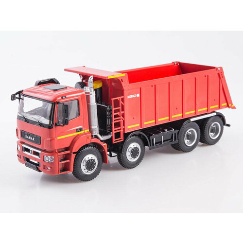 KAMAZ-65801-68 самосвал красный