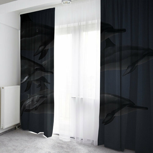 Шторы (фотошторы) из габардина, 