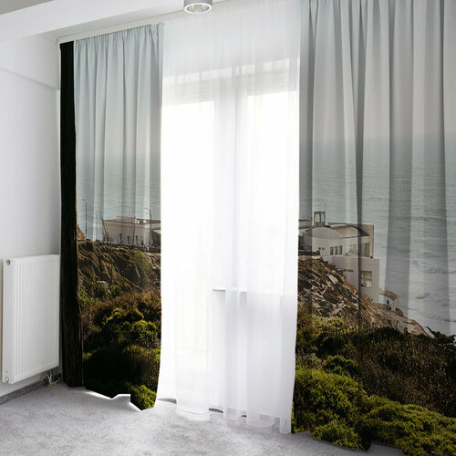 Шторы (фотошторы) из габардина, 