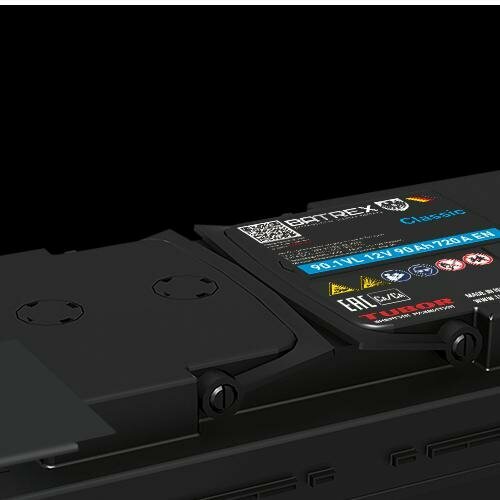 Аккумулятор Batrex Classic 12V 90Ah 720A (+-) прямая Euro B13 720A 353х175х190 4610082700321 1шт