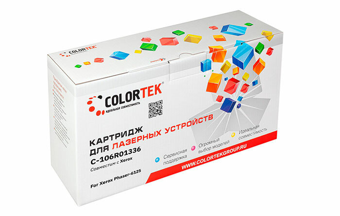 Картридж Colortek СТ-106R01336, пурпурный, совместимый для Xerox