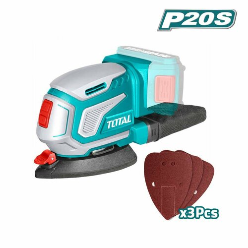 Аккумуляторная дельташлифовальная машина Li-ion 20V 1 АКБ и ЗУ TOTAL TDSLI20511 7200₽