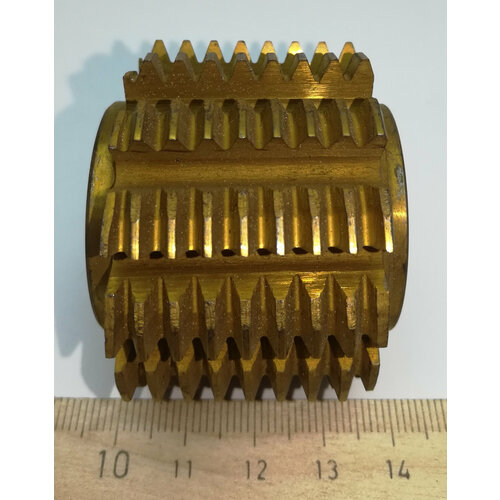 Фреза червячная зуборезная модульная М1,25 Кл-В 20° 1°33' 5345 Р6М5К5