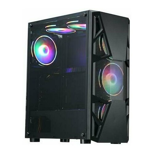 Корпус для компьютера Formula CL-3303B RGB ATX без БП, black