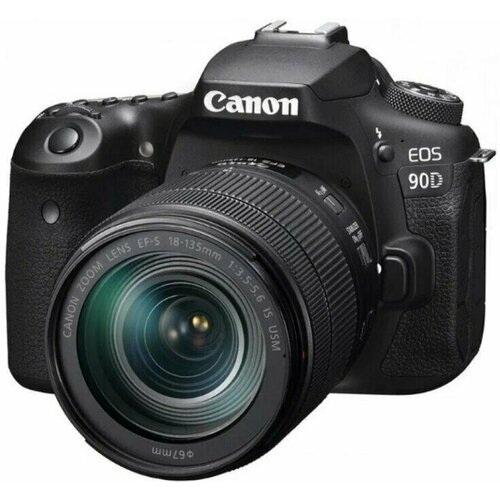 Фотоаппарат Canon EOS 90d kit 18-135mm nano черный 14699900₽