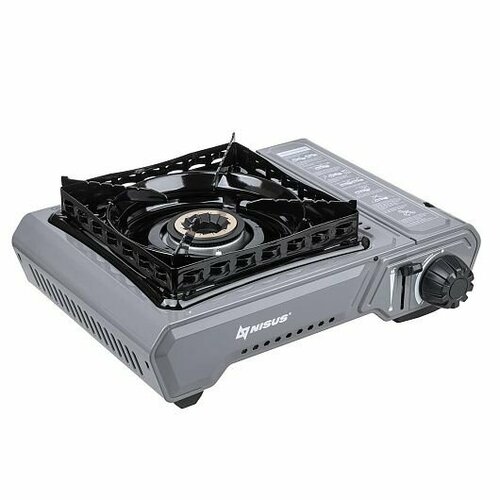 Плита газовая Nisus портативная в кейсе N-MS-2900HCBW 4325₽