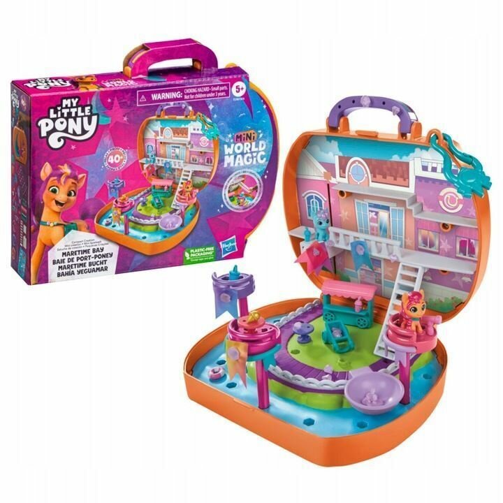 Игровой набор My Little Pony - Mini World Magic Creation Maretime Bay F5248