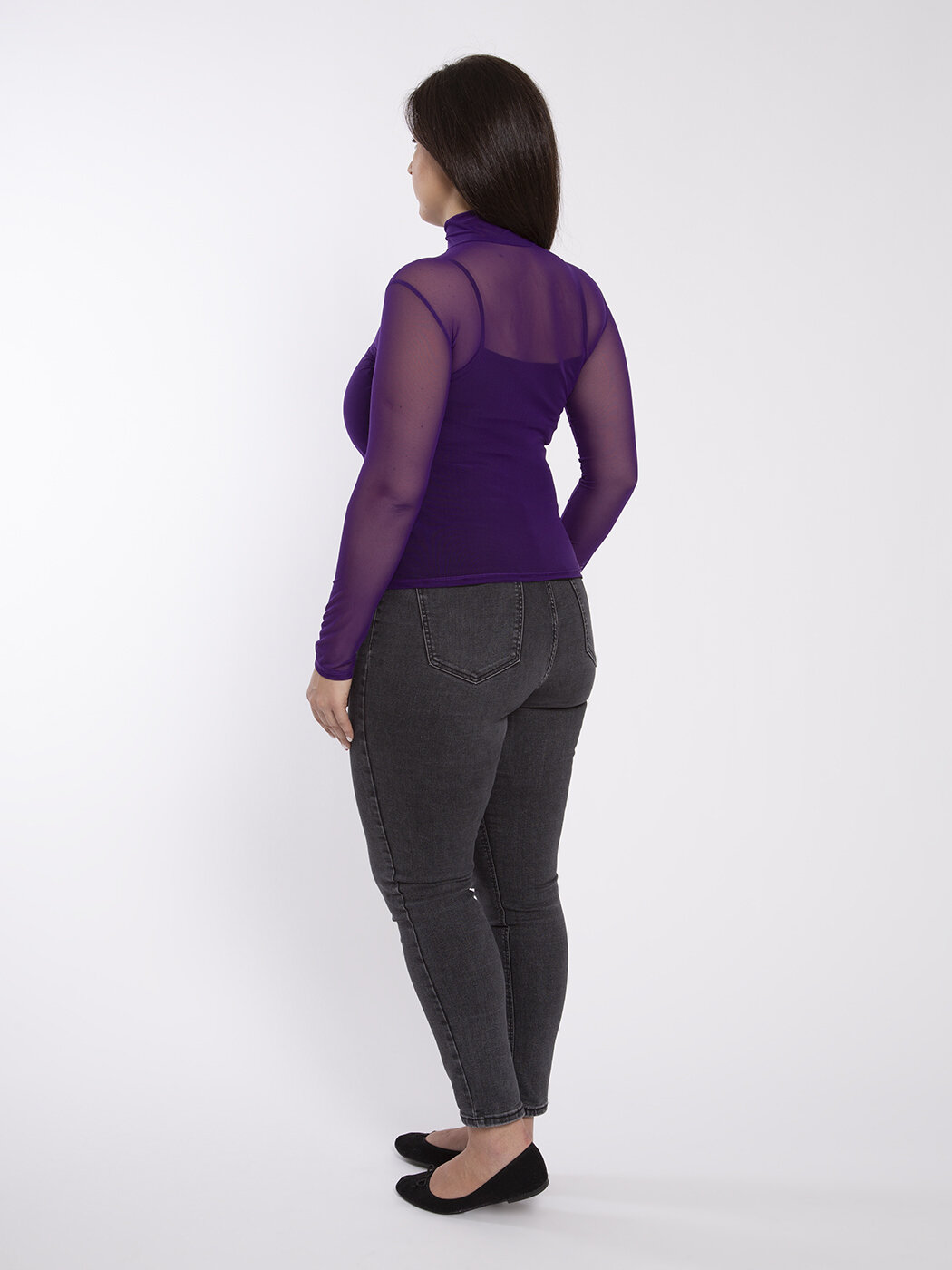 Водолазка Magic lady, размер 48-50, фиолетовый — фото 1