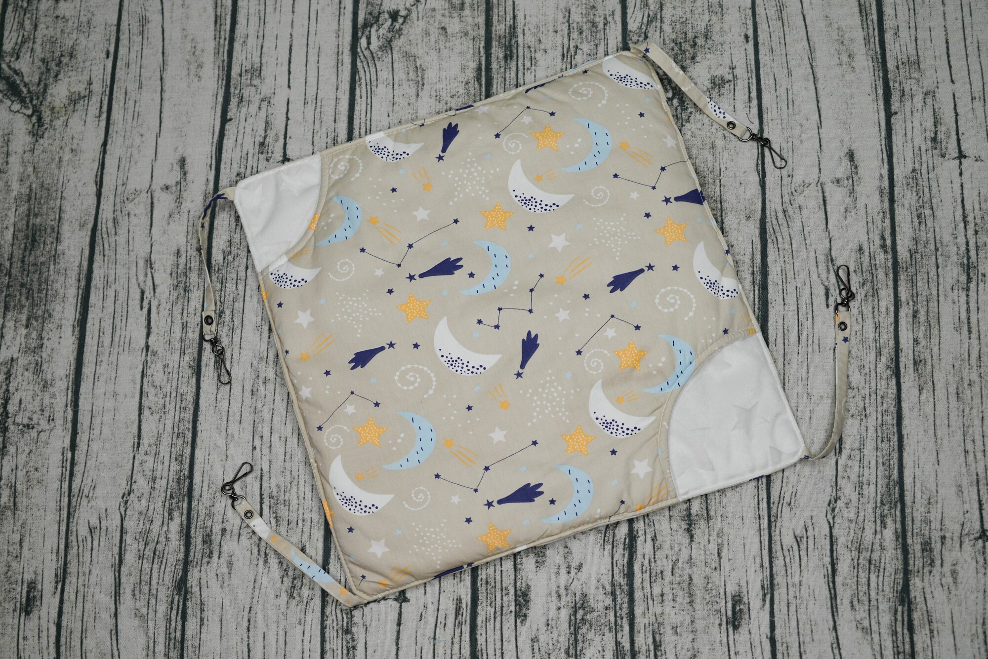 Подвесной гамак на карабинах для хорьков грызунов крыс хомяков морских свинок 38х38