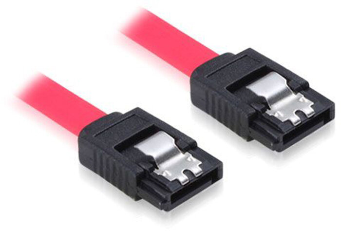 GCR GC-ST102, Red кабель интерфейсный SATA II (0,2 м)