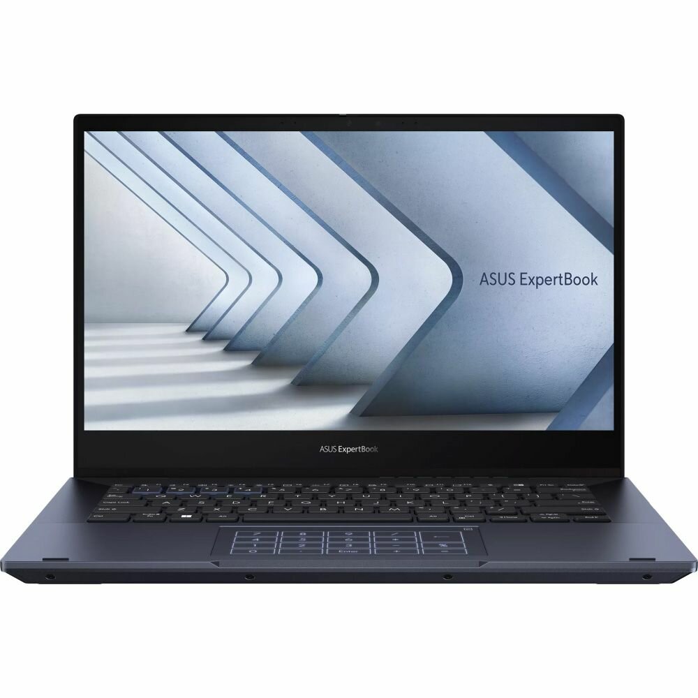 Ноутбук ASUS ExpertBook B5 Flip B5402FVA-HY0278, 14" (1920x1080) IPS TOUCH/Intel Core i5-1340P/8GB DDR5/1ТБ SSD/Iris Xe Graphics/Без ОС, черный (90NX06N1-M009F0)