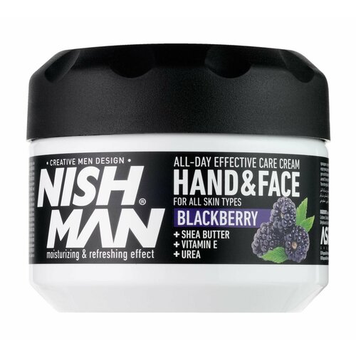 Nishman Эффективный дневной крем для рук и лица Blackberry 2624₽