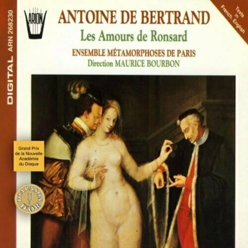 Antoine De Bertrand Les Amours De - by Ensemble Metamorphoses De Pari 9399₽