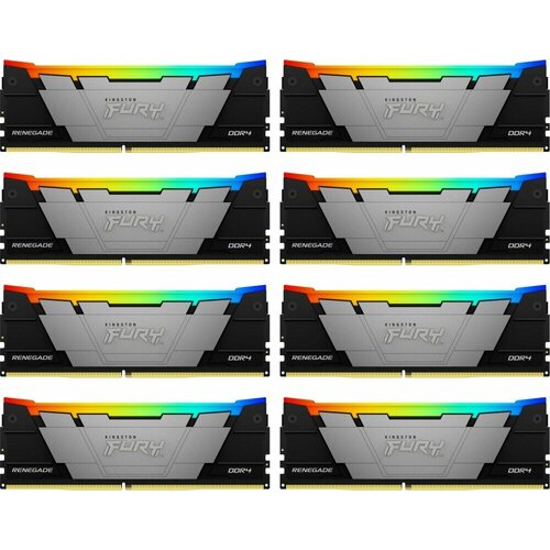 Оперативная память для компьютера Kingston Fury Renegade RGB DIMM 256Gb DDR4 3200 MHz KF432C16RB2AK8256 9050600₽