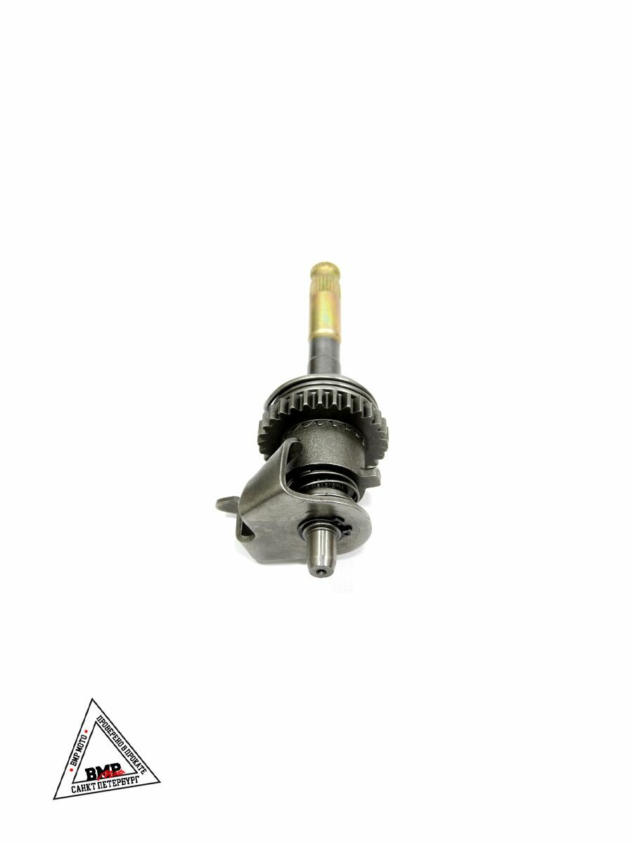 Вал кикстартера в сборе 165FMM 162FMJ 167FML-3 ATV квадроцикл, эндуро, мотоцикл — фото 1