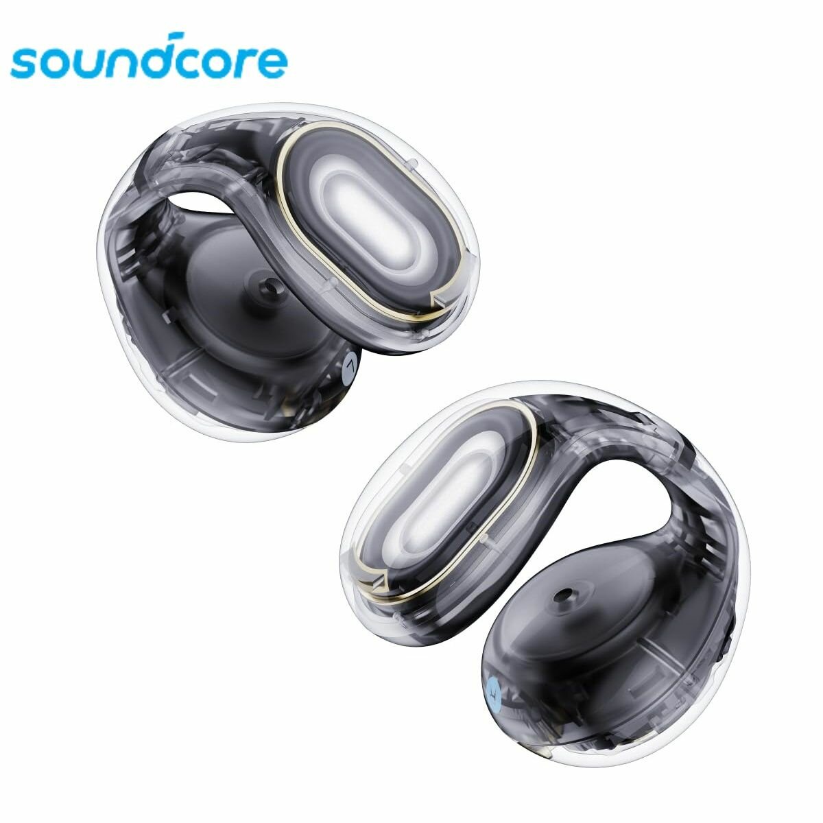 Soundcore C30i от Anker, открытые затычки для ушей, наушники с зажимами, подключаемые большие драйверы для ушей, которые излучают яркий звук, 30H воспроизведение, IPX4