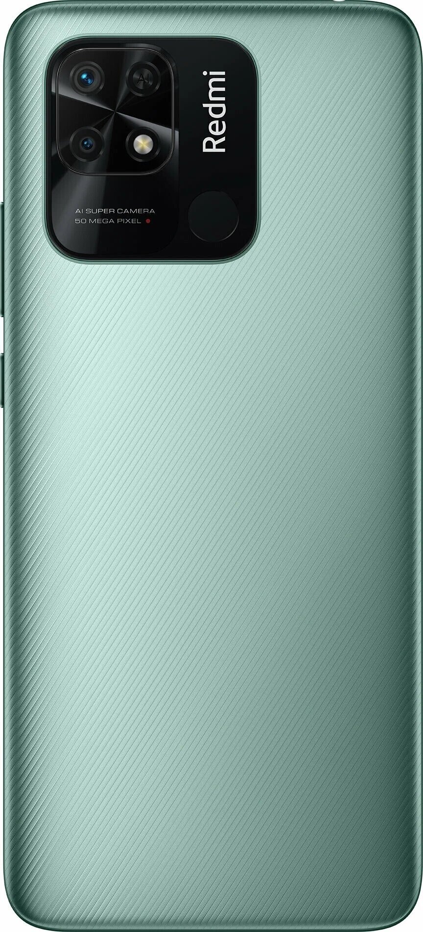 Смартфон Xiaomi Redmi 10C 4/128 ГБ RU (EAC), Dual nano SIM, зеленая мята — фото 1