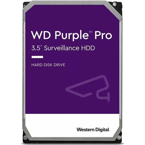Внутренний HDD диск WD Purple Pro 8TB SATA3 35 WD181PURP 45190₽
