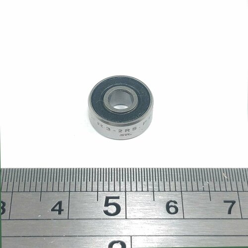 10 шт. - Подшипник R3-2RS. P6 STC (4.762x12.7x4.978) шариковый однорядный