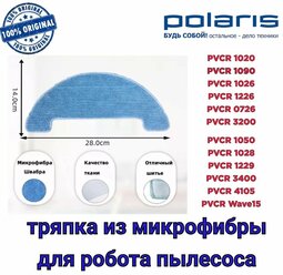 Тряпочка пылесоса Polaris PVCR Совместимость в описании