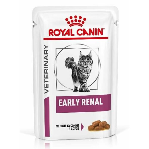 Royal Canin Early Renal (соус) паучи консервированные для кошек 85х12шт