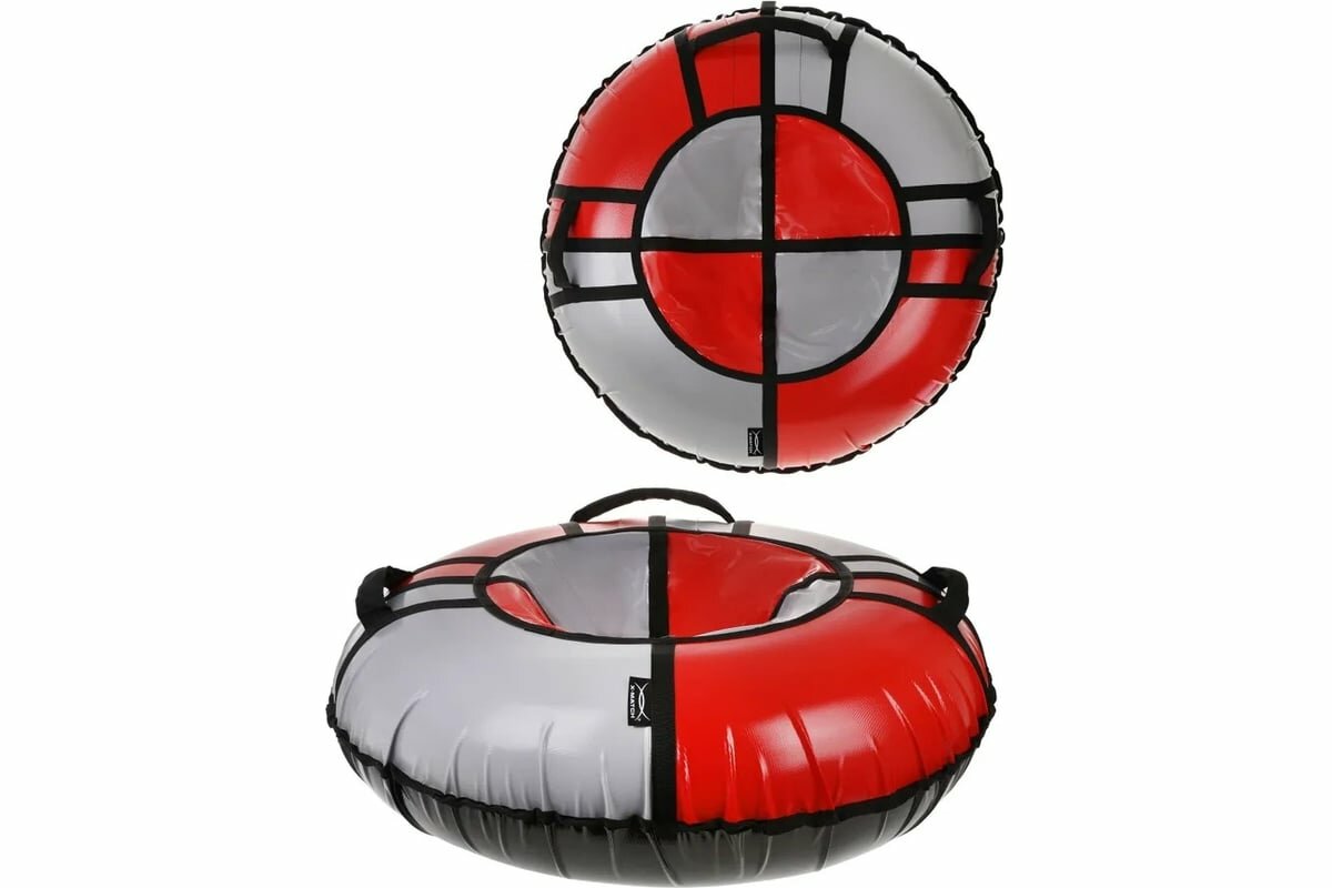 X-Match Тюбинг Sport красный-серый 120см 582184
