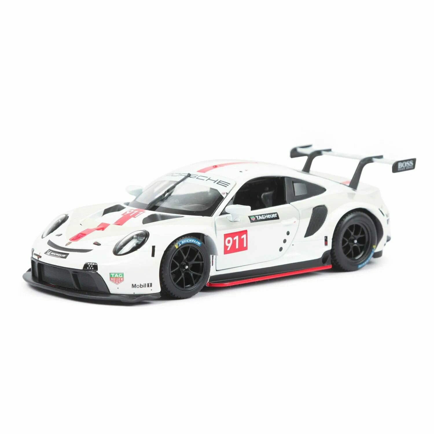 Машинка коллекционная металлическая Bburago 18-28013 1:24 Racing (wb)-Porsche 911 RSR GT- New