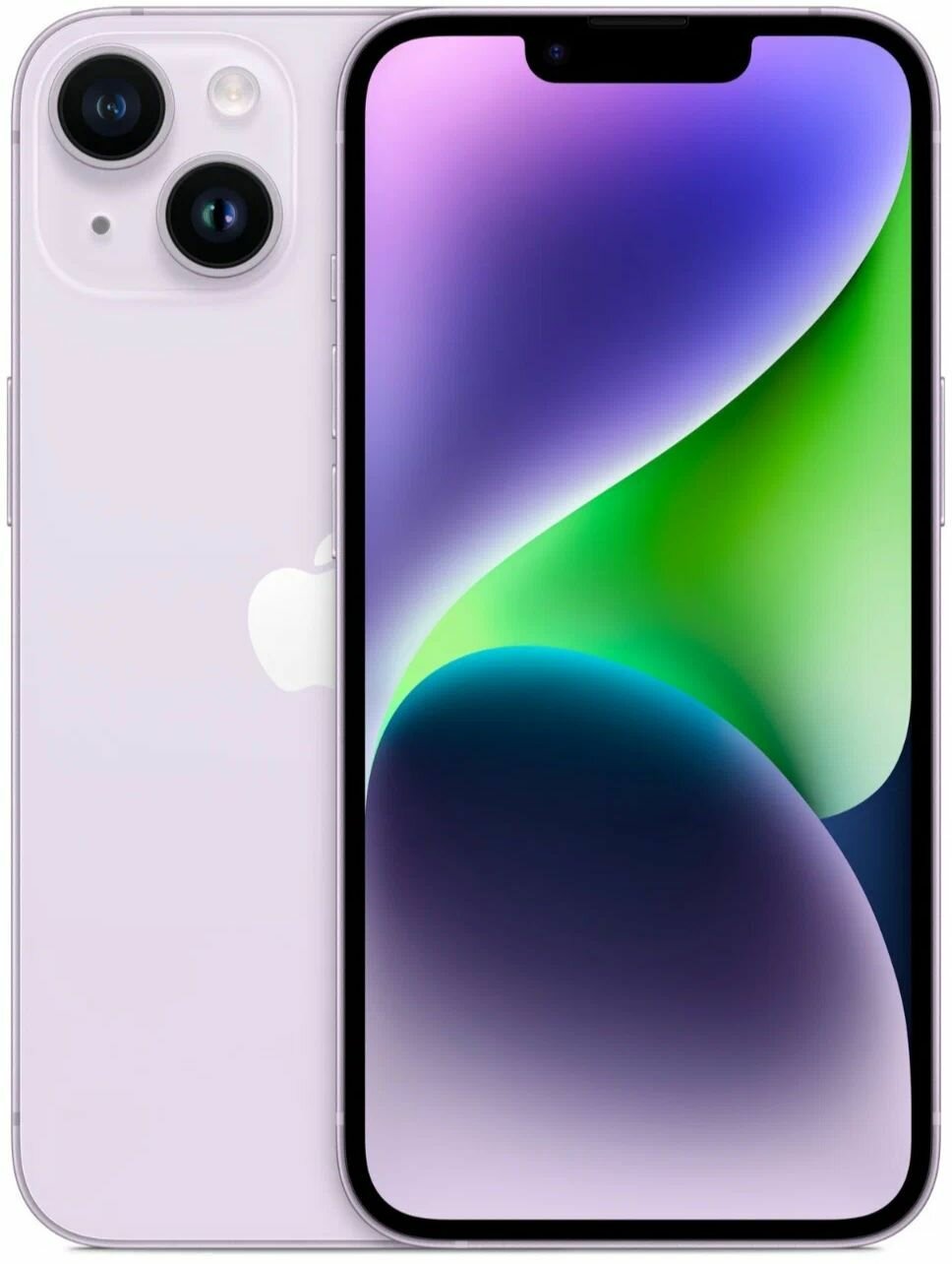 Смартфон Apple iPhone 14 A2884 128ГБ, фиолетовый, китай (mpuw3ch/a) (без RuStore)