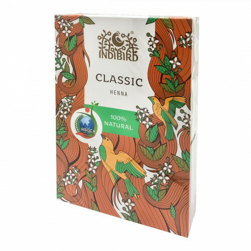 Натуральная хна для волос (henna) Indibird | Индибёрд 100г