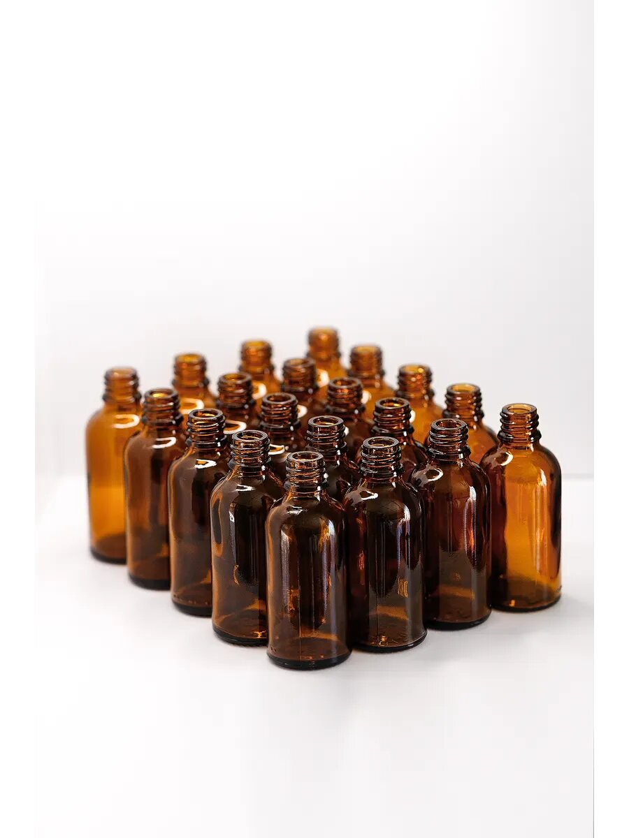 Стеклянные флаконы с распылителем 50 мл — фото 1