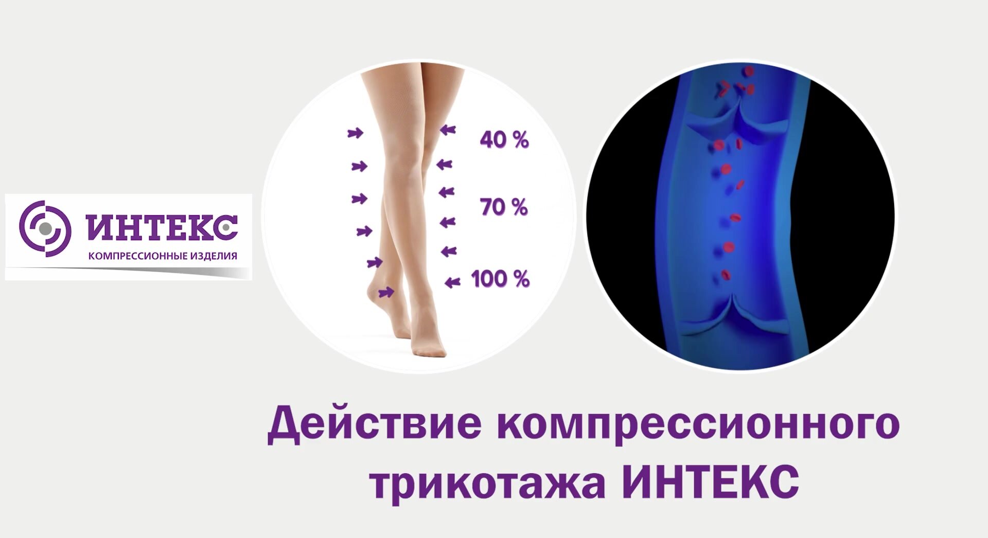 Компрессионные колготки Интекс 1 класс 1 рост р. XL капучино — фото 1