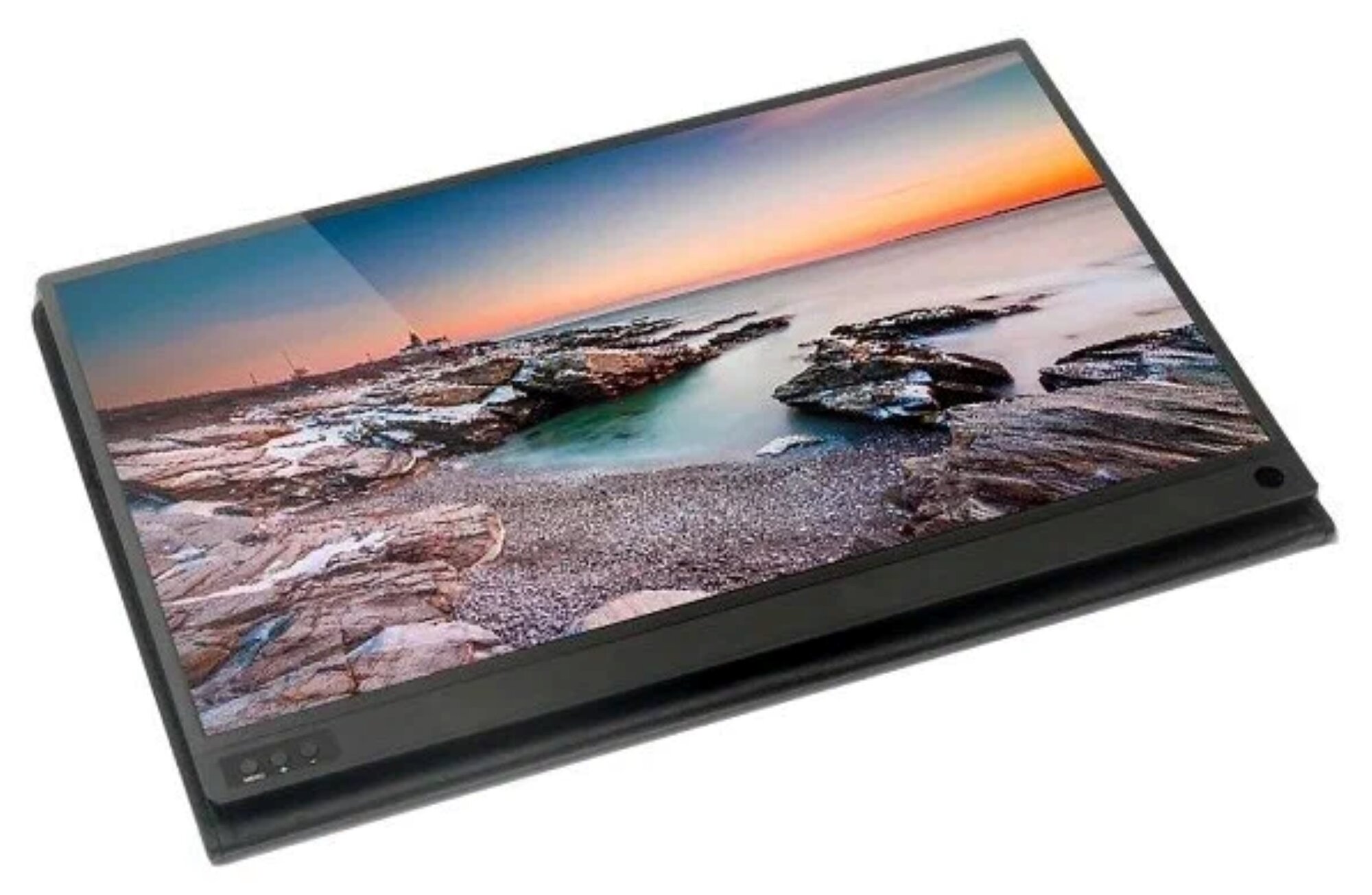 Портативный монитор Zeuslap P15A 15,6", 1920x1080, IPS, 16:9, встроенные колонки, черный — фото 1