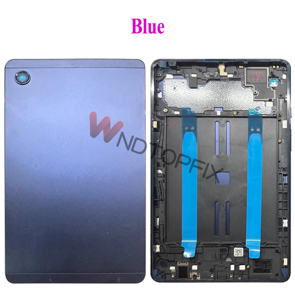 Задняя панель для замены 8,7 "для Samsung Galaxy Tab A9 X110 X115 SM-X110, задняя крышка аккумулятора, корпус, Blue