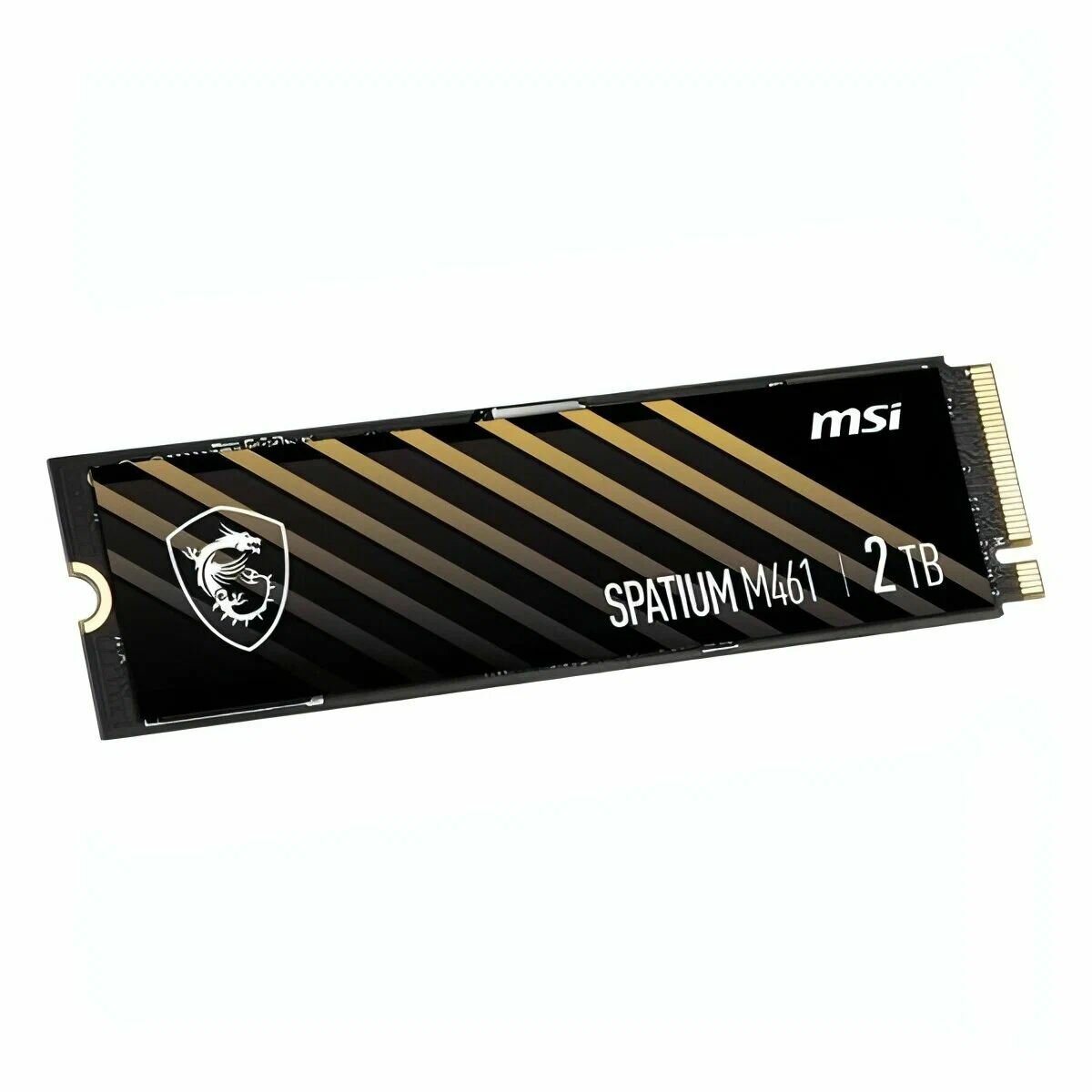 SSD накопитель MSI Spatium M461 2ТБ, M.2 2280, PCIe 4.0 x4, NVMe, M.2, (S78-440Q550-P83) — фото 1