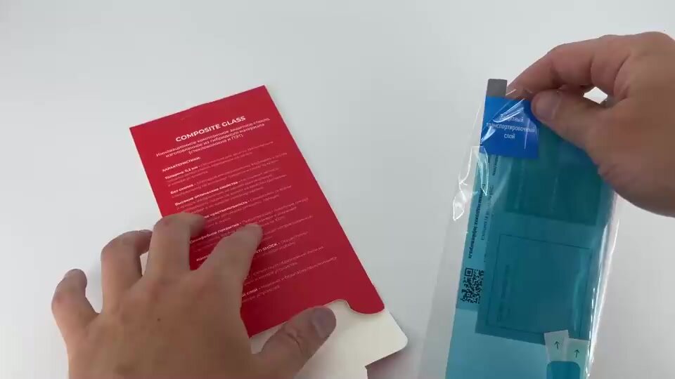 Защитное стекло на Realme 10 (Риалми 10) на Экран и Камеру, гибридное: пленка + стекловолокно, прозрачное силиконовая клеевая основа Hybrid Glass, Miuko — фото 1