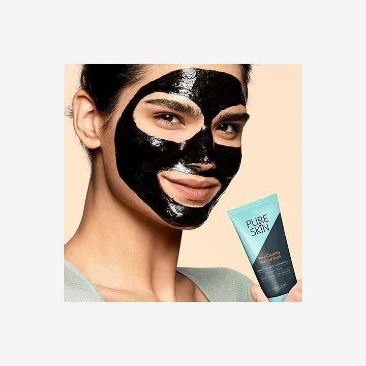 Очищающая маска-плёнка с углём Pure Skin, Орифлейм 42881/успокаивающее/против черных точек/50мл/для лица