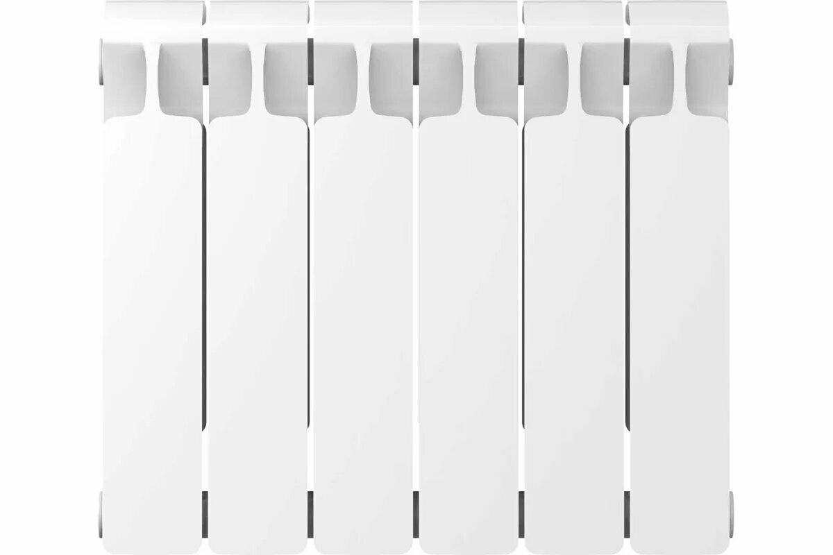 Радиатор биметаллический RIFAR MONOLIT Ventil 350 06 секц. нижн. лев. (R-MN-350-06-VL) белый