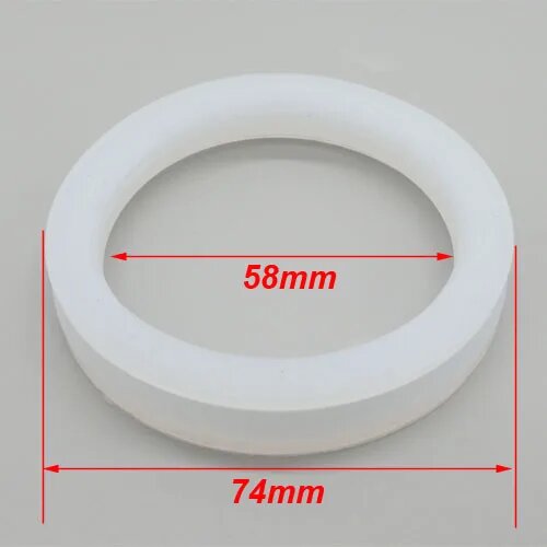 LUJX-R уплотнительное кольцо силиконовое для солнечных водонагревателей, 58mm White, 5PCS