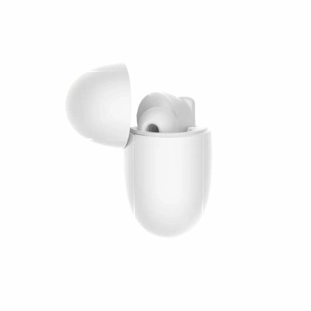 Беспроводные Bluetooth наушники для для сотовых телефонов, (Бренд: TECNO, модель BD04 AIR) белый/white — фото 1