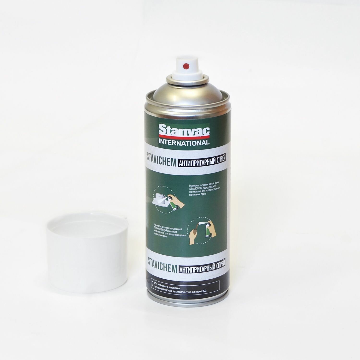 Спрей для сварки антипригарный без силикона STAVICHEM ANTI-SPATTER 400гр, Stanvac — фото 1