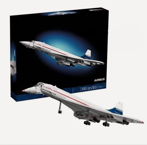 Изображение товара Конструктор Icons самолет Конкорд / Concorde Airbus / 2083 детали