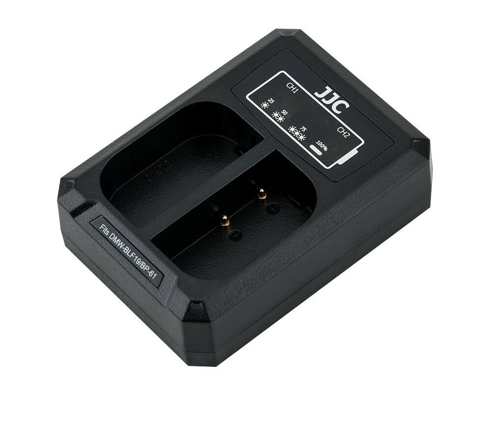 DCH-BLF19E Двойное зарядное устройство USB для Panasonic DMW-BLF19/DMW-BLK22/Sigma BP-61 — фото 1