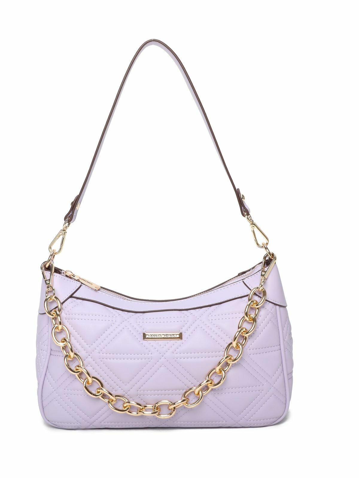 Сумка багет Daniele Patrici, сиреневый — фото 1