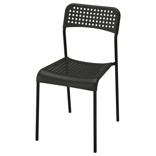 Стул, черный. Икеа Адде, Ikea Adde