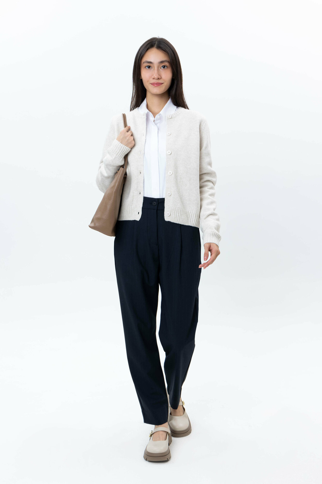 Брюки классические TERRA PRO, размер M, navy — фото 1