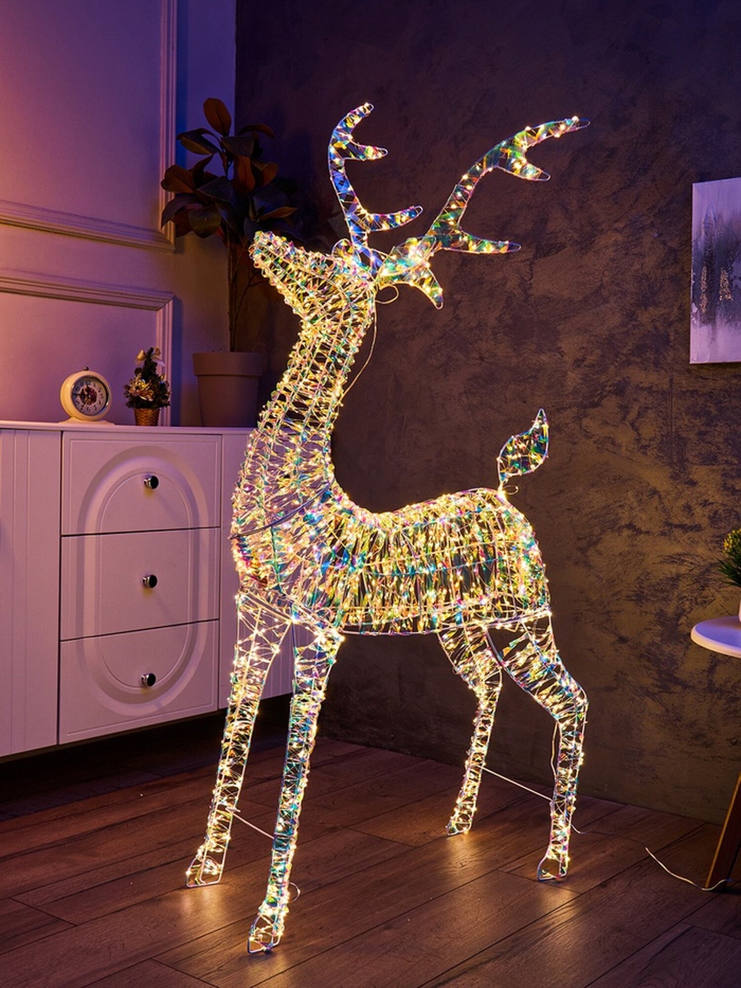 Фигура световая FROSTY «Олень» 112×66х15 1440 LED 220V свечение тёплое белое